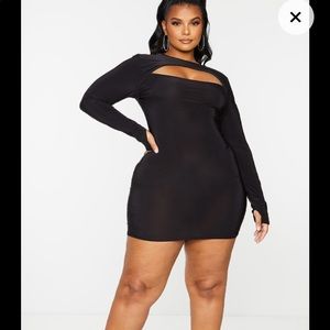PrettyLittleThing, size 18, bodycon dress